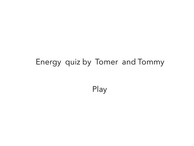 Tomer And Tommy by Year3 Carmel