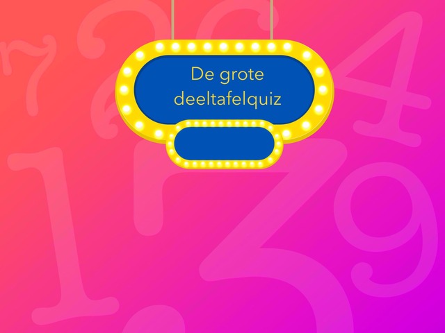 Deeltafel van 6 by celine soete