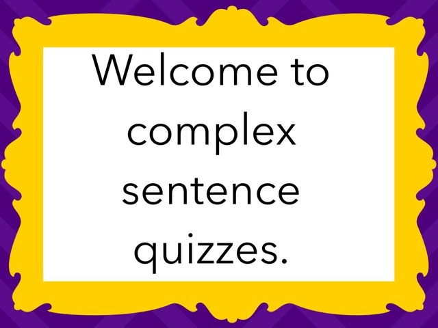 Complex Sentence by joonhyuk