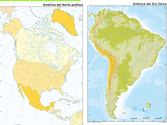 Oro mapas De America by ESO Cig