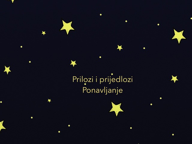 Prilozi I Prijedlozi Ponavljanje by INA