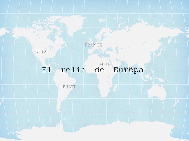 La geografía de Europa by Paula Torres Moreno