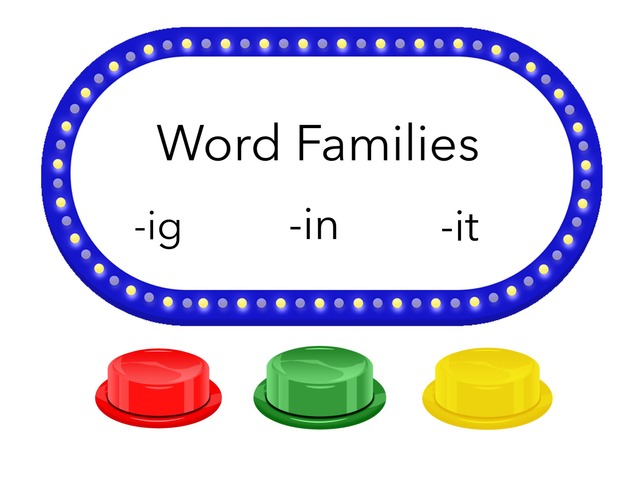 Word Families by Vittoria Riedling