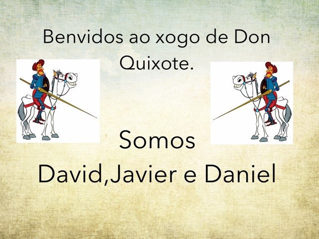 Xogo de Don Quixote by David