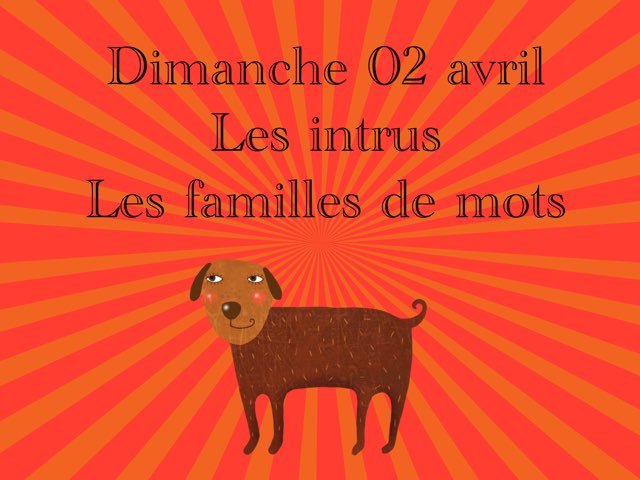 A - Dim02 - Intrus Et Familles  by Caroline Gozdek