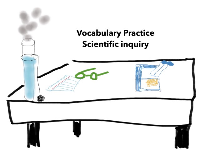 Vocabulary Scientific Inquiry  by Wendy Warfi