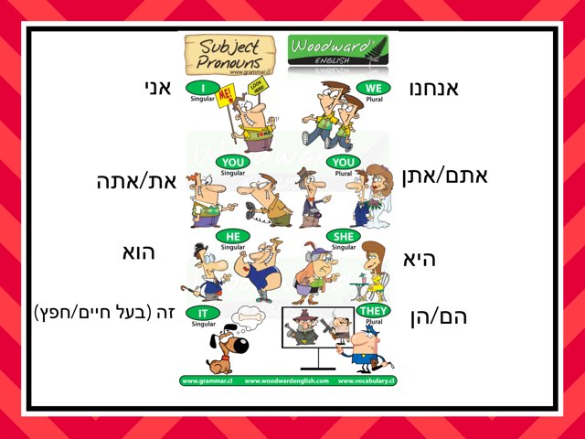 Pronouns by Sarah Yom Tov