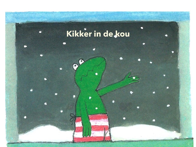 Kikker in de kou Gratis online spellen voor kleuters (4-5 jr.) door