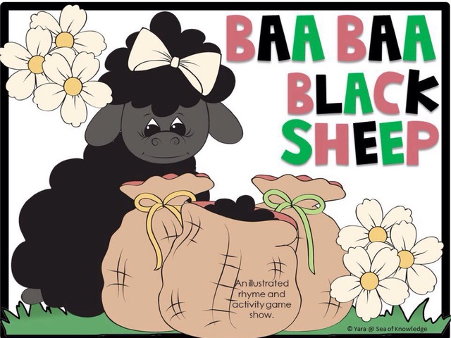 Baa Baa Black Sheep Rhyme Game Show | Online Activities | Language ...