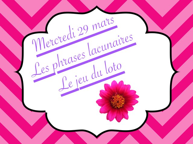 N - Mer29 - Phrases Et Jeu Du Loto  by Caroline Gozdek