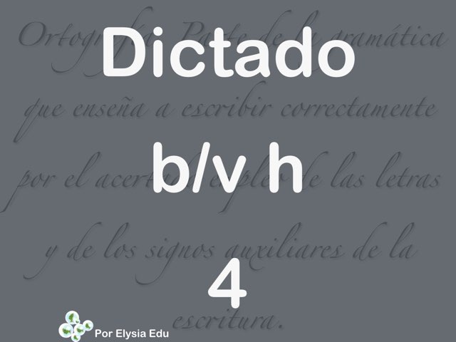 Dictado 4 by Josefina Jartín