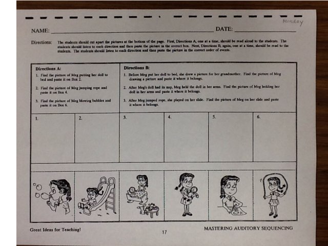 Following Directions Free Activities online for kids in 4th grade by ...