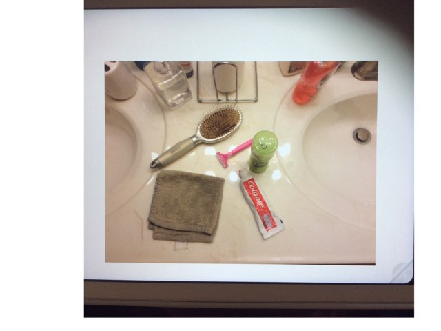 Toiletry Items by Christina Marra