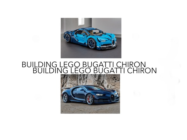 Building Lego Bugatti Chiron by AA