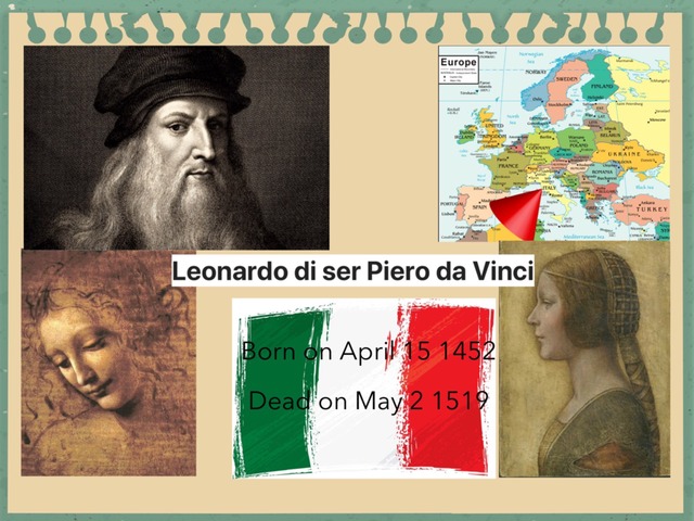 Leonardo Da Vinci by Marilou Bougie