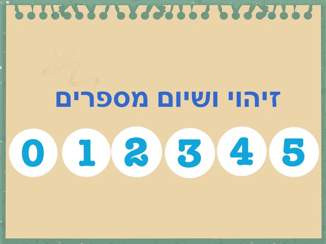 זיהוי ושיום מספרים by אנאל חמיאס