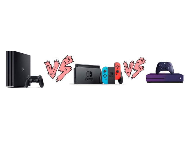 Ps4 Vs Xbox One Vs Switch  by faiorer ,enzjz