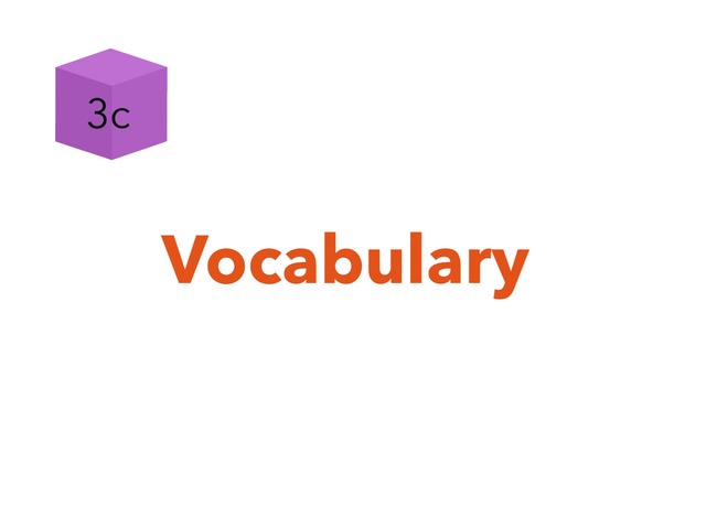 3c Vocabulary by Masa Moazzen