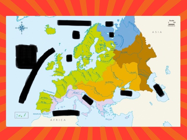 Vertientes Y Limites Geográficos De Europa by Pelayo Ocon Gomez