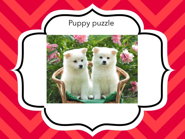 Pup Puzzle by Laura Cundiff