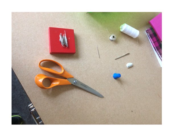 Det här är ett textil slöjds spel by Katarina Mac Cloud Kennedy