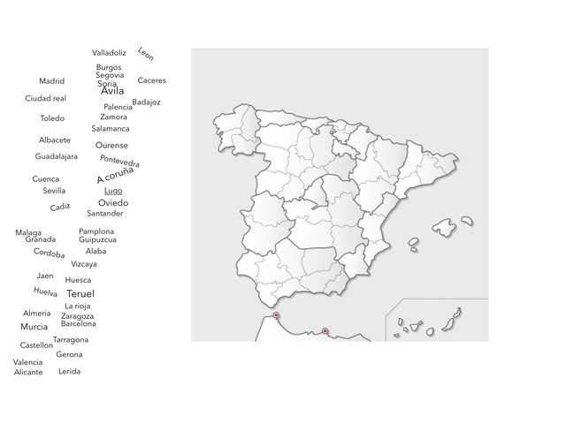 Provincias De España by Ramon Benitez Otero