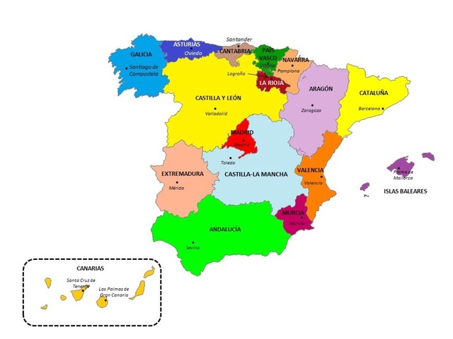 Puzle comunidades Autónomas by Pablo Hernandez Cejudo
