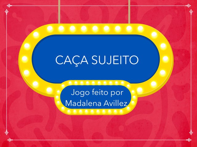 Caça Sujeito  by Mada Avillez