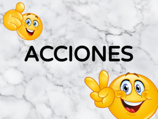 ACCIONES by LUCÍA ALBARES