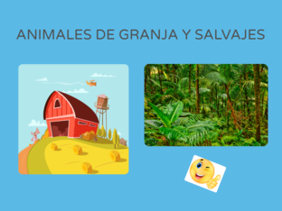 ANIMALES DE GRANJA Y ANIMALES SALVAJES by M. ÁNGELES FERNÁNDEZ MARTÍN