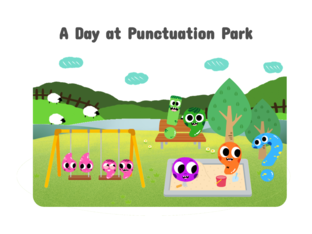 A Day at Punctuation Park (interactivity) by Wendy