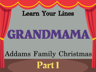 Addams Family Christmas: GRANDMAMA pt 1 by Sara Trupski