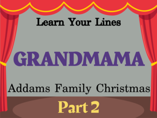 Addams Family Christmas: GRANDMAMA pt 2 by Sara Trupski