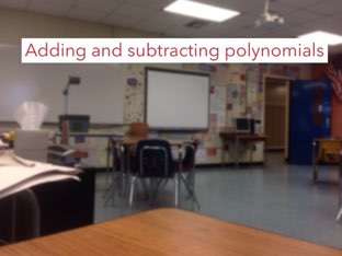 Adding And Subtracting Polynomials by Simon ocampo
