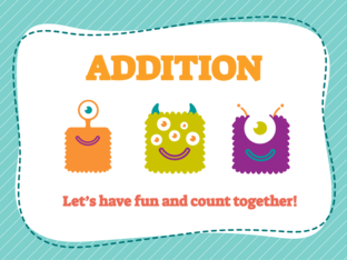 Addition up to 10 by Tiny Lessons by Mom