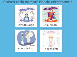 Advocaciones de la Virgen  María by Almudena Ruiz López