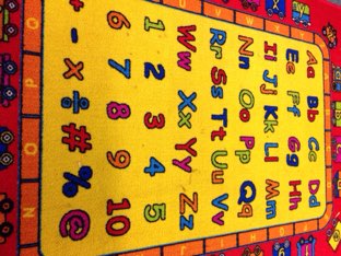 Alphabet Mat by Nicole Pestell