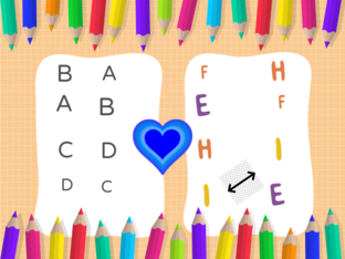 Alphabets matching with ibrahim style by ibrahim bhatti