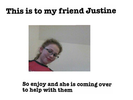 ok she is is coming after her homework by Elena Edmonds