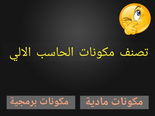 تصنيف مكونات الحاسب by Eman Aly