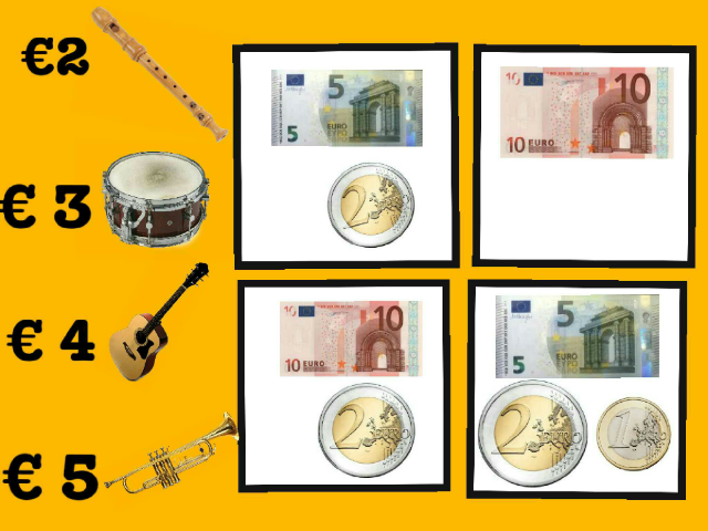 de muziekinstrumenten - euro by Kleine Reus