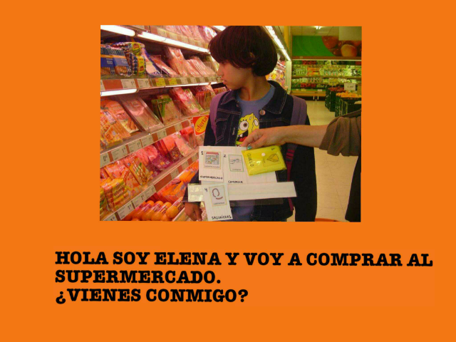 Voy a hacer la compra y tu me puedes ayudar  by Anche Broch Personitas Especiales