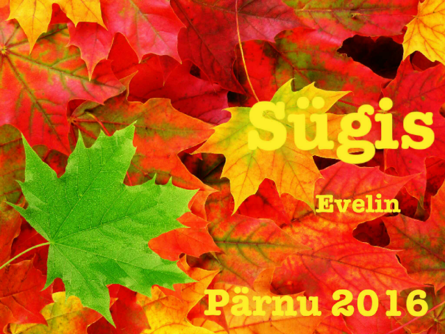 Sygise tunnused by Tiiu Vendel