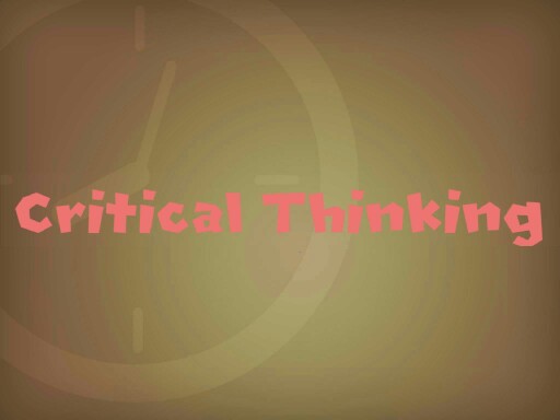 Critical Thinking  by Squarcle Squad