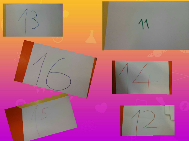 Les nombres de 11 à 16 by Reville Maternelle