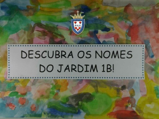 DESCUBRA OS NOMES DO J1B by Colegio  Santo Americo