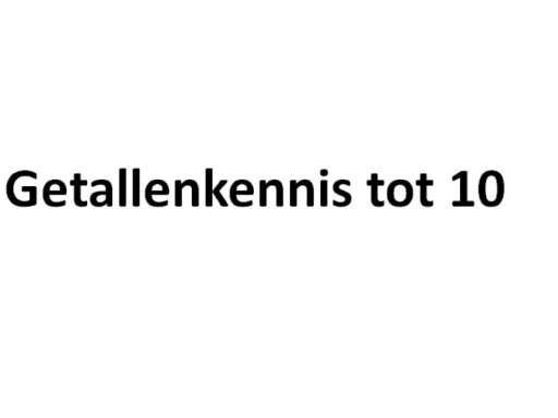getallenkennis tot 10 by Ine Schoenaers