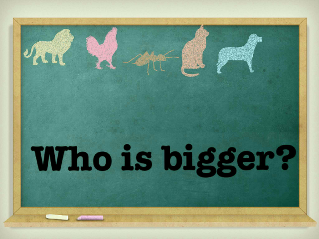Who is bigger? by Kayla Nord