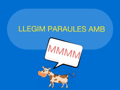 llegim paraules amb M by Quim Royes