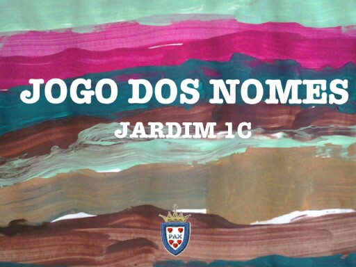 JOGO DOS NOMES J1C by Colegio  Santo Americo